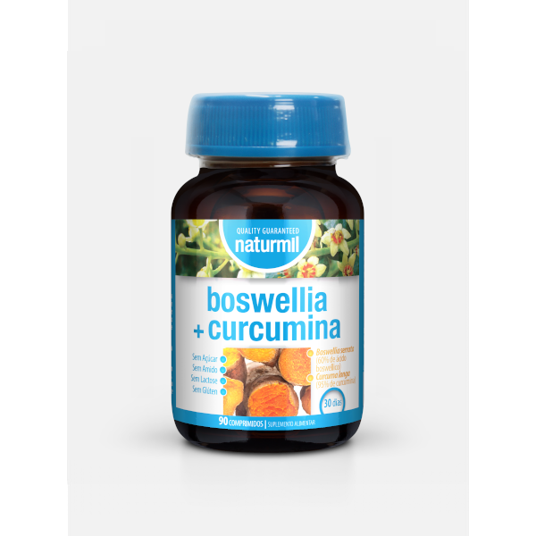 Boswelia+ Curcumina 90 comprimidos NATURMIL