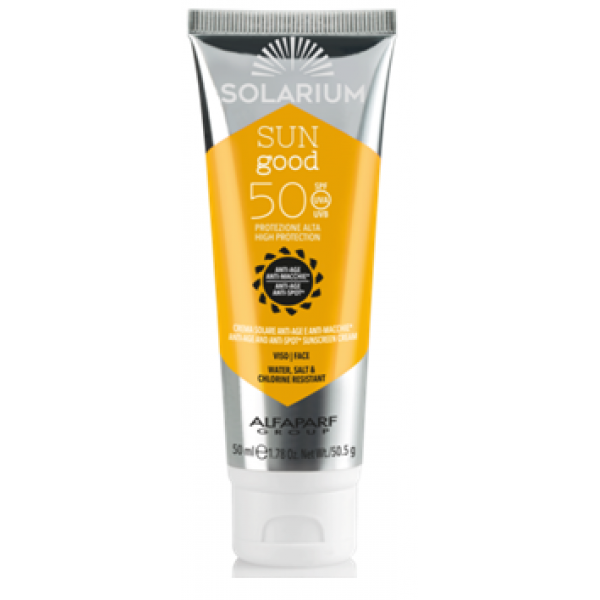 Protetor Solar Facial Anti-Age e Anti-Marcas SPF50 50ml Solarium
