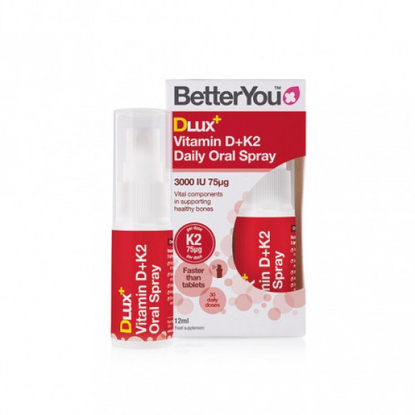 BetterYou DLux vitamina D3 + K2 Oral Spray 12ml