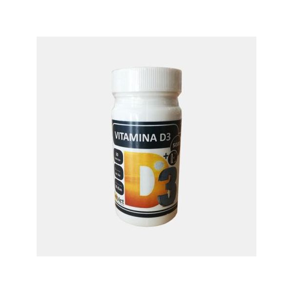 Vitamina D3 5000ui + Vitamina E 30 cápsulas OEM