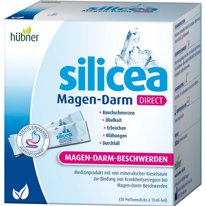 Silicea Gel Gastro Intestinal DIRECTO (30 saquetas) - Hübner