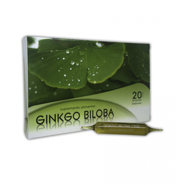 Ginkgo Biloba 20 ampolas Soldiet®
