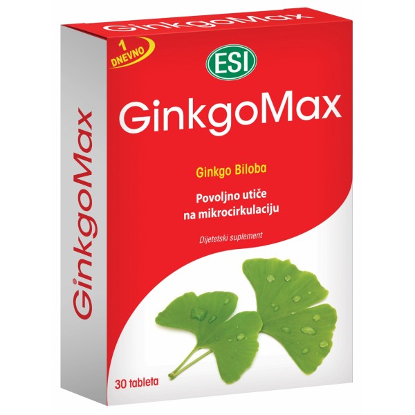 GinkgoMax 30 comprimidos ESI