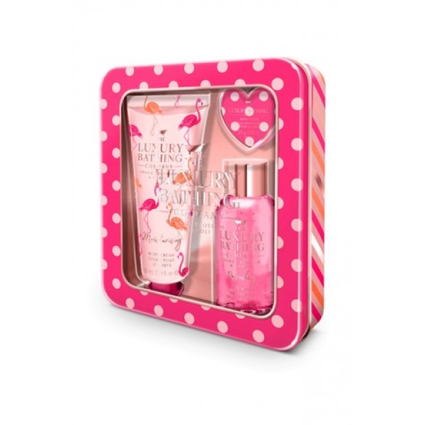 Creme de Corpo c/ Gel e Bomba de Banho Orange Blossom & Neroli Gift Set The Luxury Bathing Company