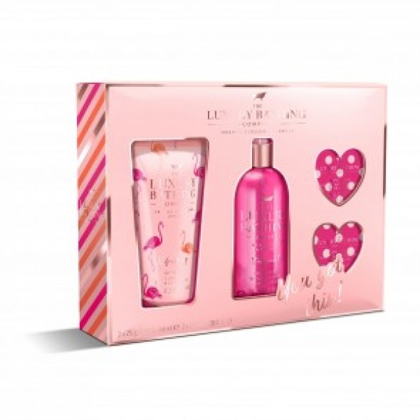 Gel e Bombas de Banho c/ Spray Corporal Orange Blossom & Neroli Set The Luxury Bathing Company