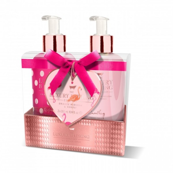 Creme e Sabonete Líquido de Mãos Orange Blossom & Neroli Gift Set The Luxury Bathing Company