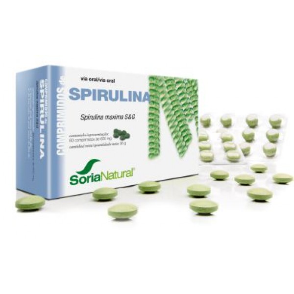 Spirulina 60 comprimidos Soria 