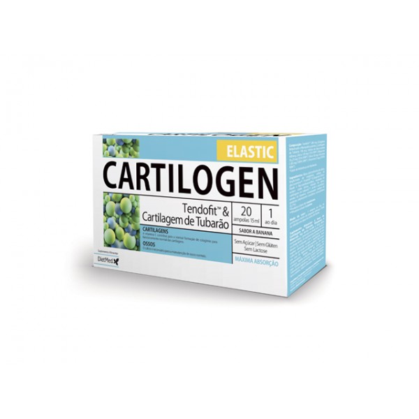Cartilogen Elastic 20 ampolas Dietmed®
