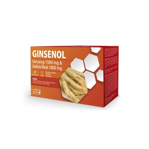 Ginsenol 20 ampolas Dietmed®