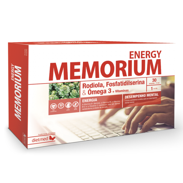 Memorium Energy 30 ampolas Dietmed®