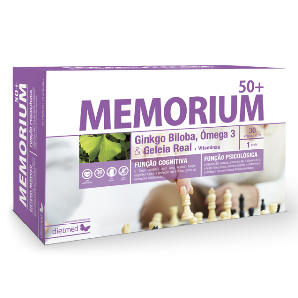 Memorium 50+ 30 ampolas Dietmed®