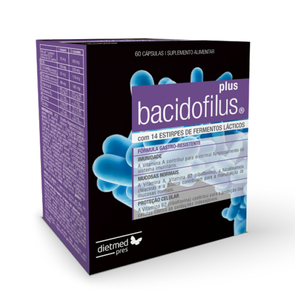 Bacidofilus Plus 60 cápsulas Dietmed®