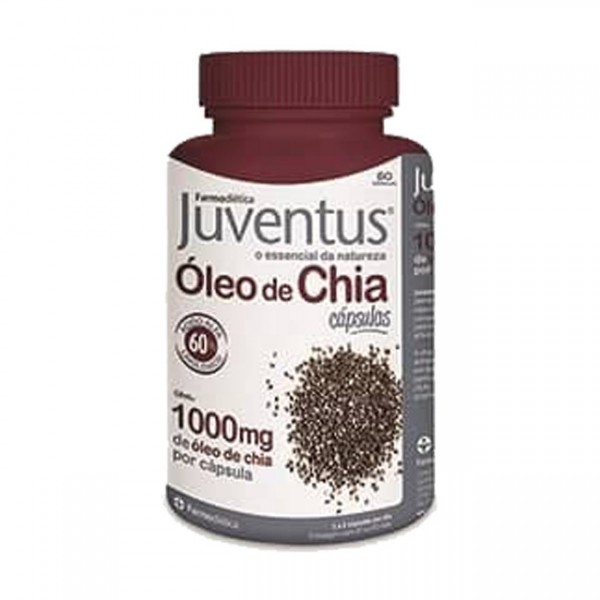 Óleo de Chia 1000 mg 60 cápsulas Juventus