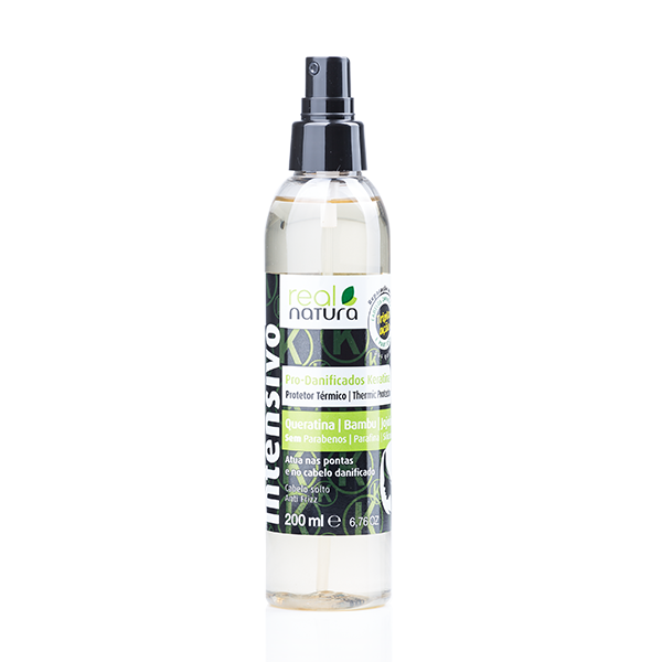 Spray Protetor Térmico Pro-Danificados Keratina 200ml Real Natura