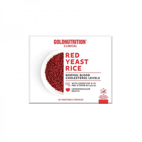 Red Yeast Rice com COQ10 60 cápsulas Gold Nutrition