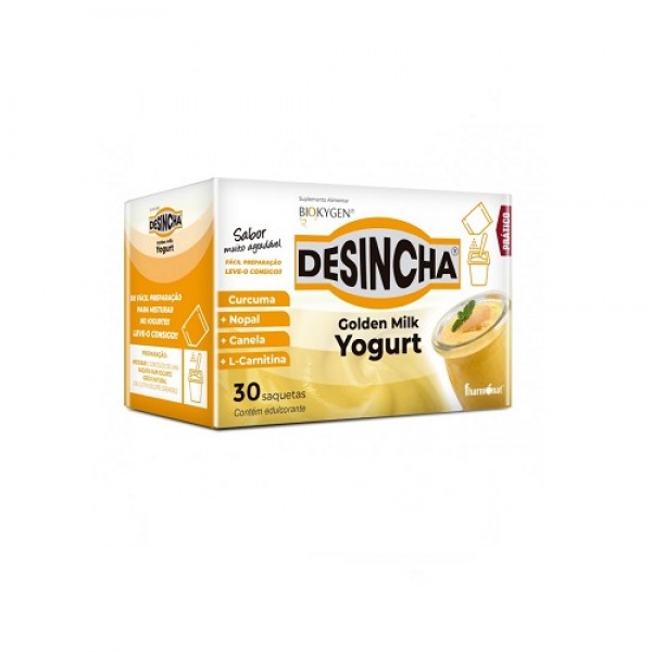 Desincha Golden Milk Yogurt 30 saquetas  BIOKYGEN