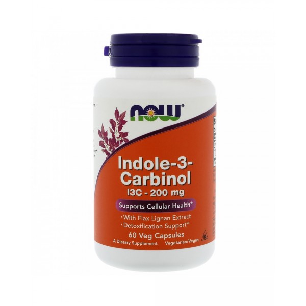Indole-3-carbinol 60 cápsulas Now