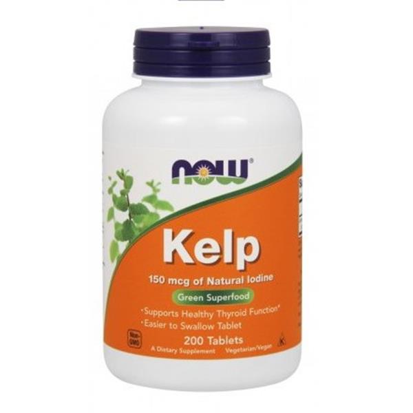 Kelp 150mg  200 comprimidos NOW