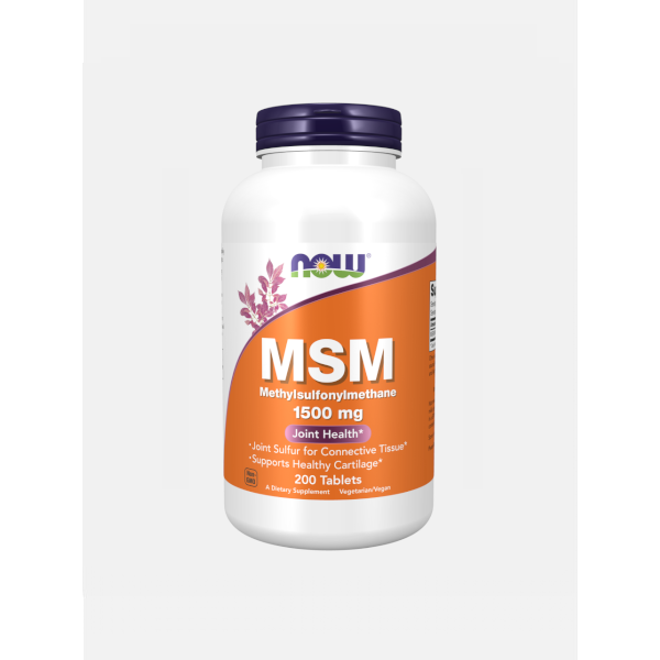 MSM 1500mg 200 COMPRIMIDOS