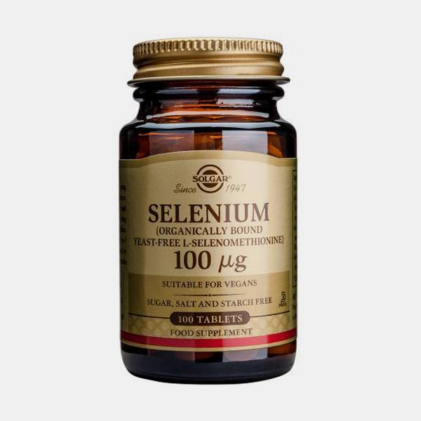 Selenium 100mcg 100 comprimidos SOLGAR