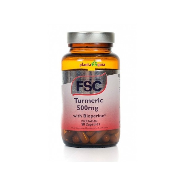 Turmeric 500mg com Bioperine® - FSC 90 cápsulas