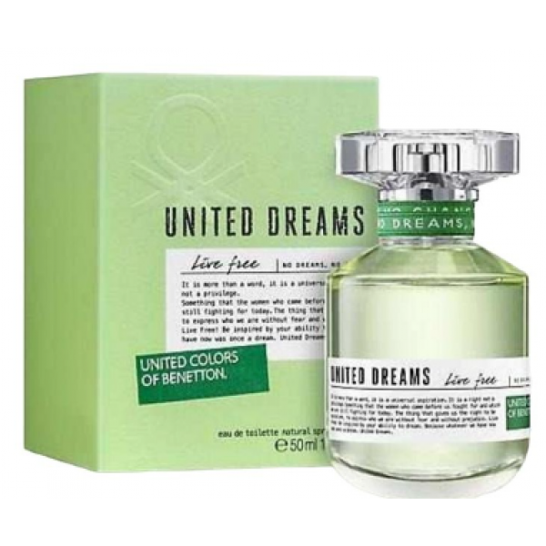 Perfume United dreams live free 50 ml