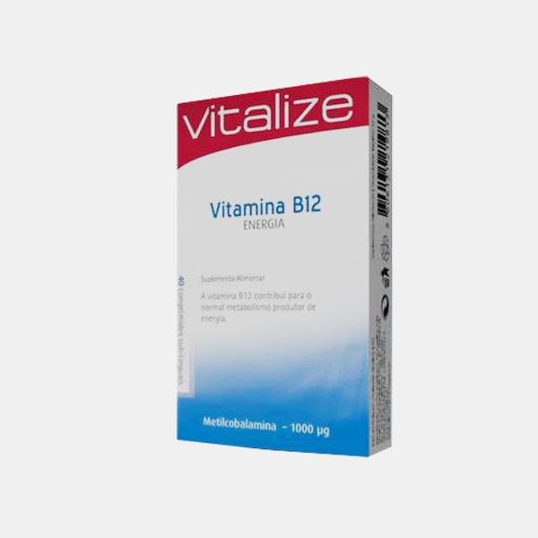 Vitamina B12 Metilcobalamina 1000mcg 40 Comprimidos